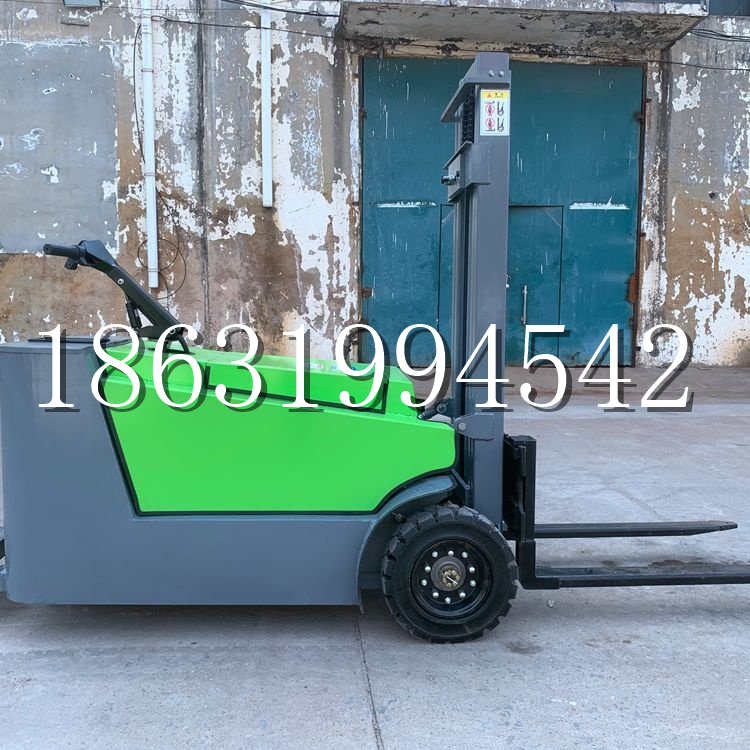 士林区小型电动叉车1吨2吨步行站驾式电瓶堆高充电装卸车液压升降车铲车